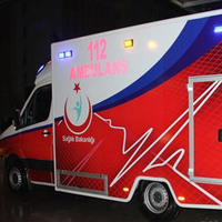 Obez Ambulansı İlk Hastasını Taşıdı